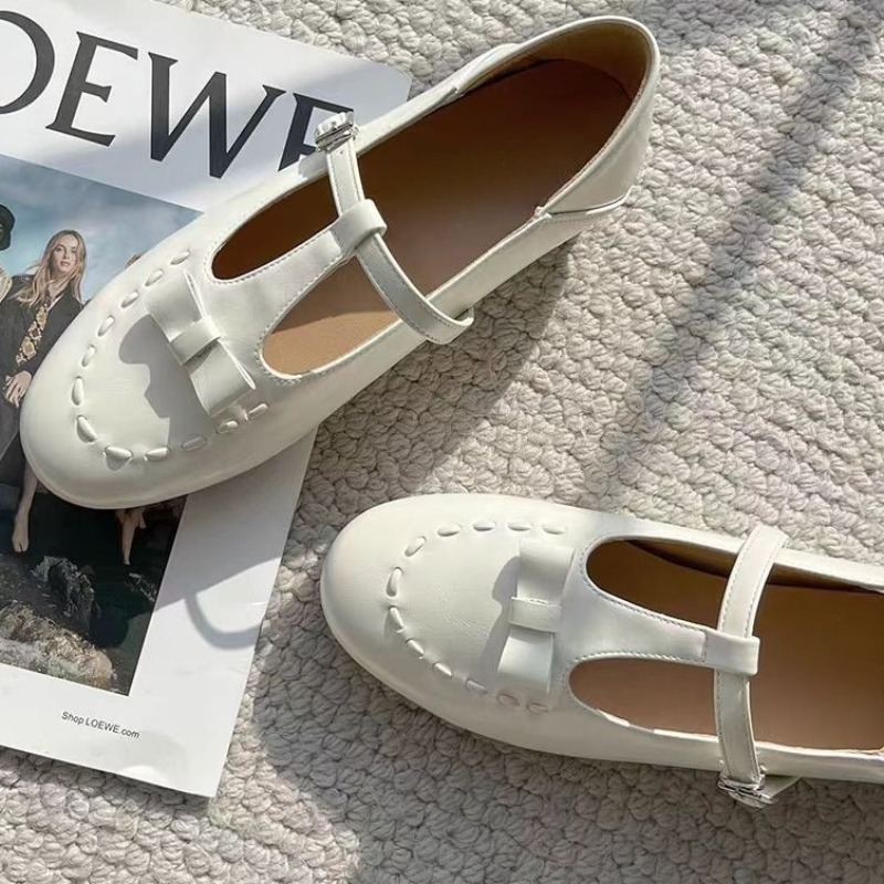 Shoes For Women Flats - New French Roped Mary Jane Shoes