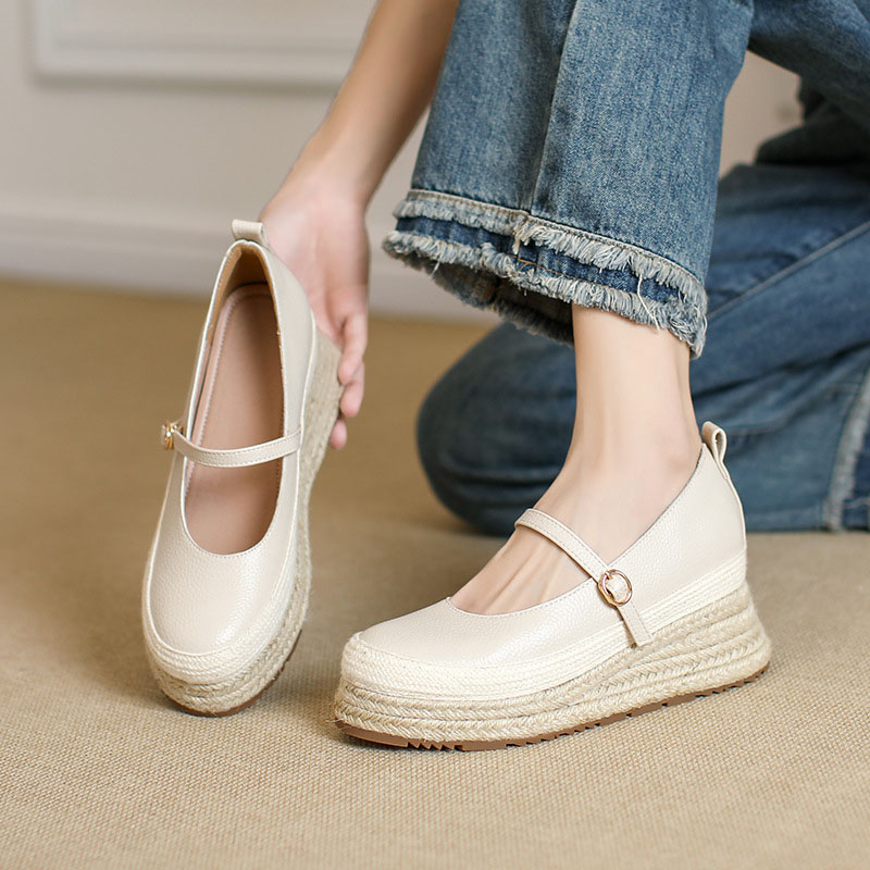 Espadrille Wedge Shoes - XMWRLW 2026 Women Spring Summer Pumps