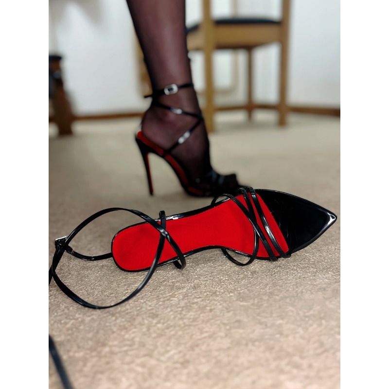 Women'S Shoes Red Bottoms - 2026 new summer pointed toe exposed