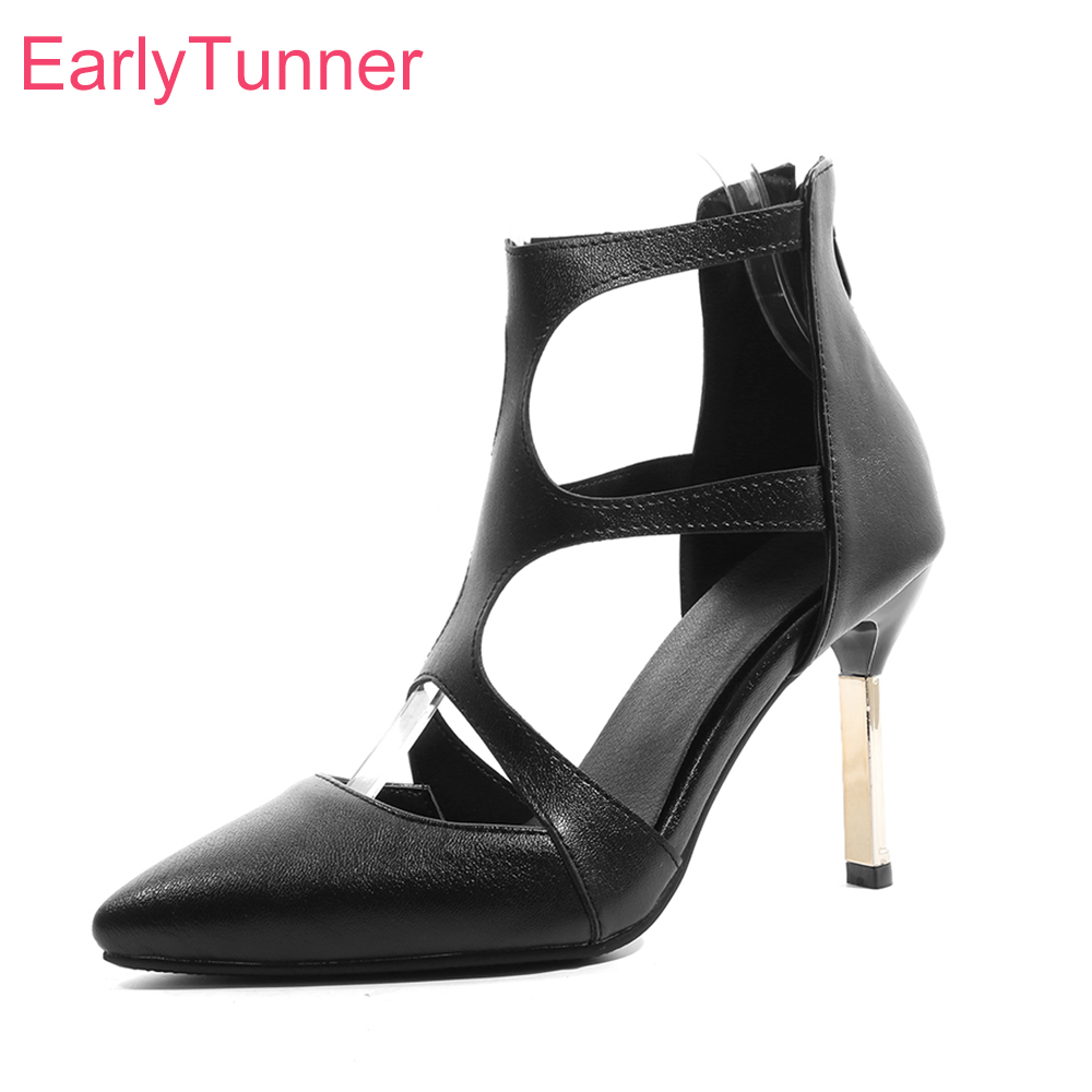 Women'S Shoes Size 12 - Summer New Fashion Black Leopard Women