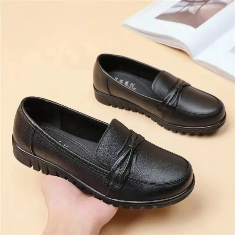 Women'S Shoes Loafers Black - Women's Shoes 2025 New Women's Soft