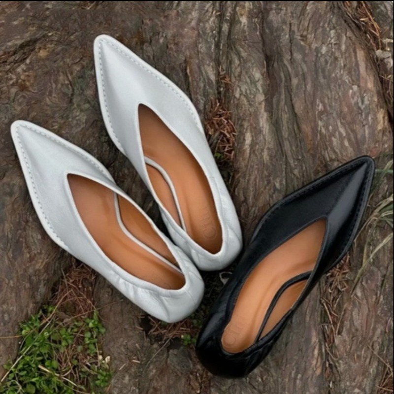 Mule Slip On - 2025 New Pointed Toe Single Shoes