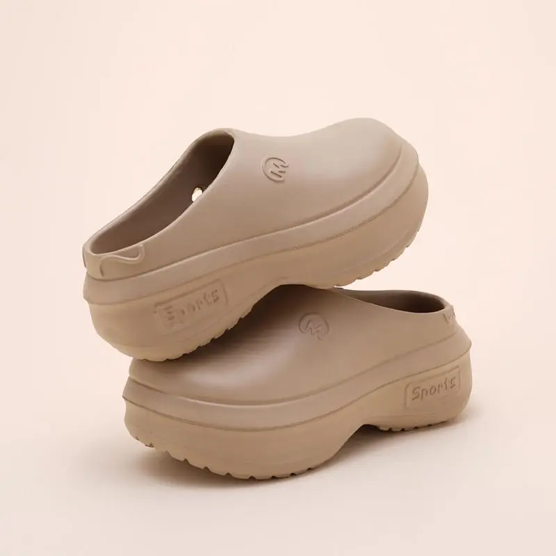 Cork Wedge Sandal - Women Chunky Platform Sandals Clogs Slippers