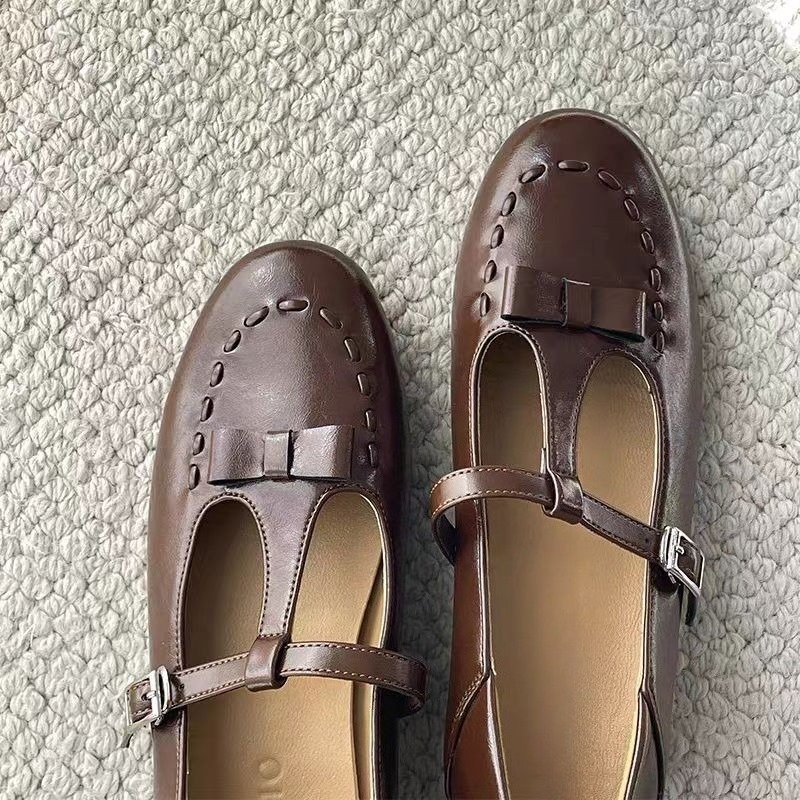 New French Roped Mary Jane Sho - đánh giá và giá Shoes For Women Flats