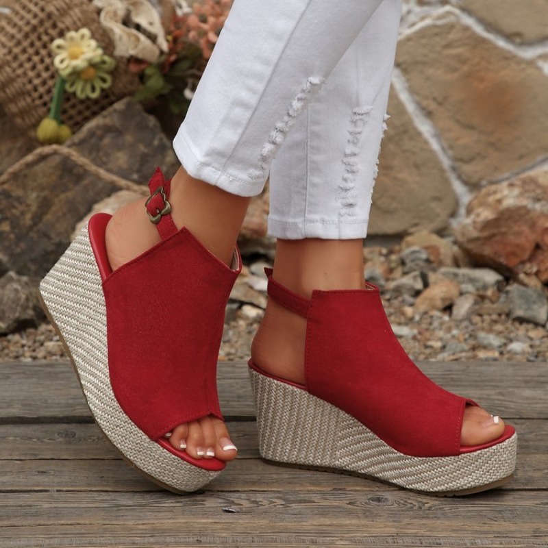Women Sandals Summer Wedge Pla - đánh giá và giá Espadrille Wedge Shoes
