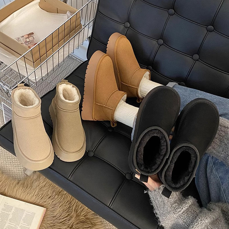 Women's Thick-Soled Snow Boots - đánh giá và giá Women Shoes Size Chart