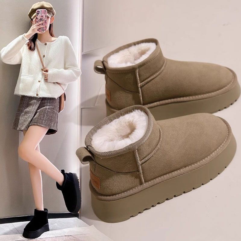 Women's Thick-Soled Snow Boots - đánh giá và giá Women Shoes Size Chart