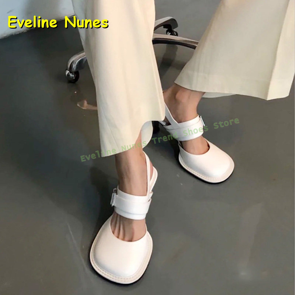 Women's Black Square Toe Buckl - đánh giá và giá Mule Slip On