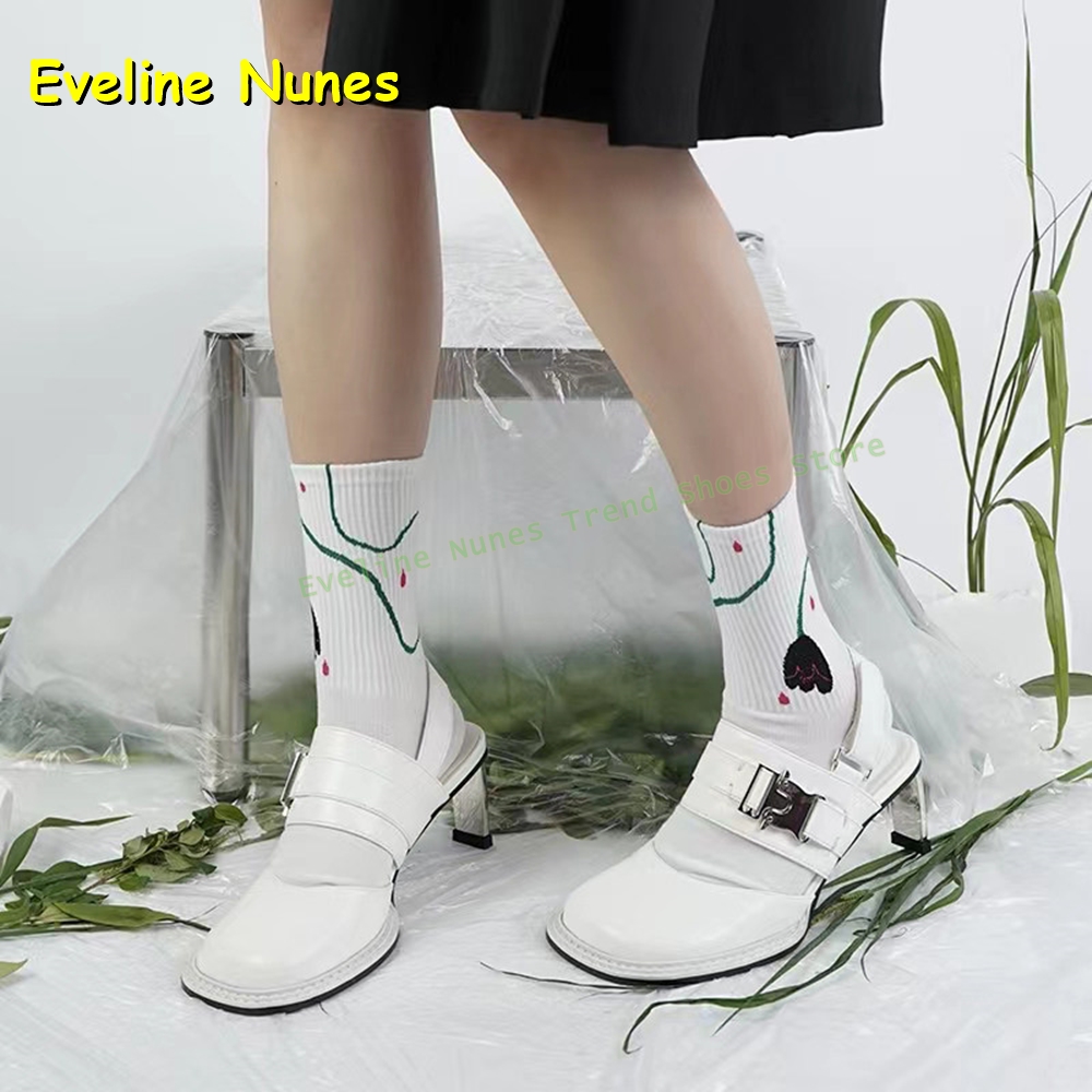 Women's Black Square Toe Buckl - đánh giá và giá Mule Slip On