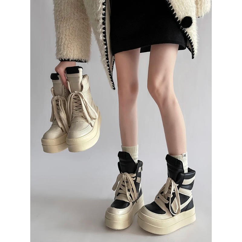 Thick Sole Ankle Boots Design  - đánh giá và giá Women Shoes Size Chart