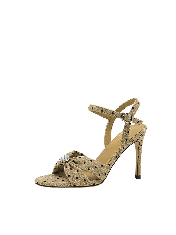 Summer new retro polka dot rhi - đánh giá và giá Women'S Shoes Size 12