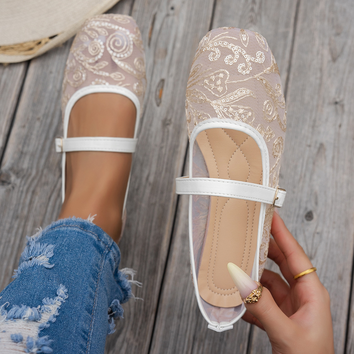 Women's New Summer Large Size  - đánh giá và giá Women'S Shoes Loafers Black