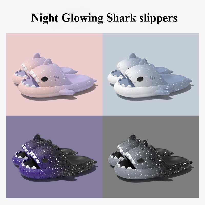 Cute Cartoon Shark Slippers Fo - đánh giá và giá Women Shoes Size To Men
