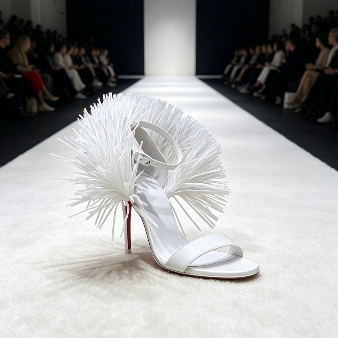 White Leather Women's Sandals  - đánh giá và giá Women'S Shoes Red Bottoms