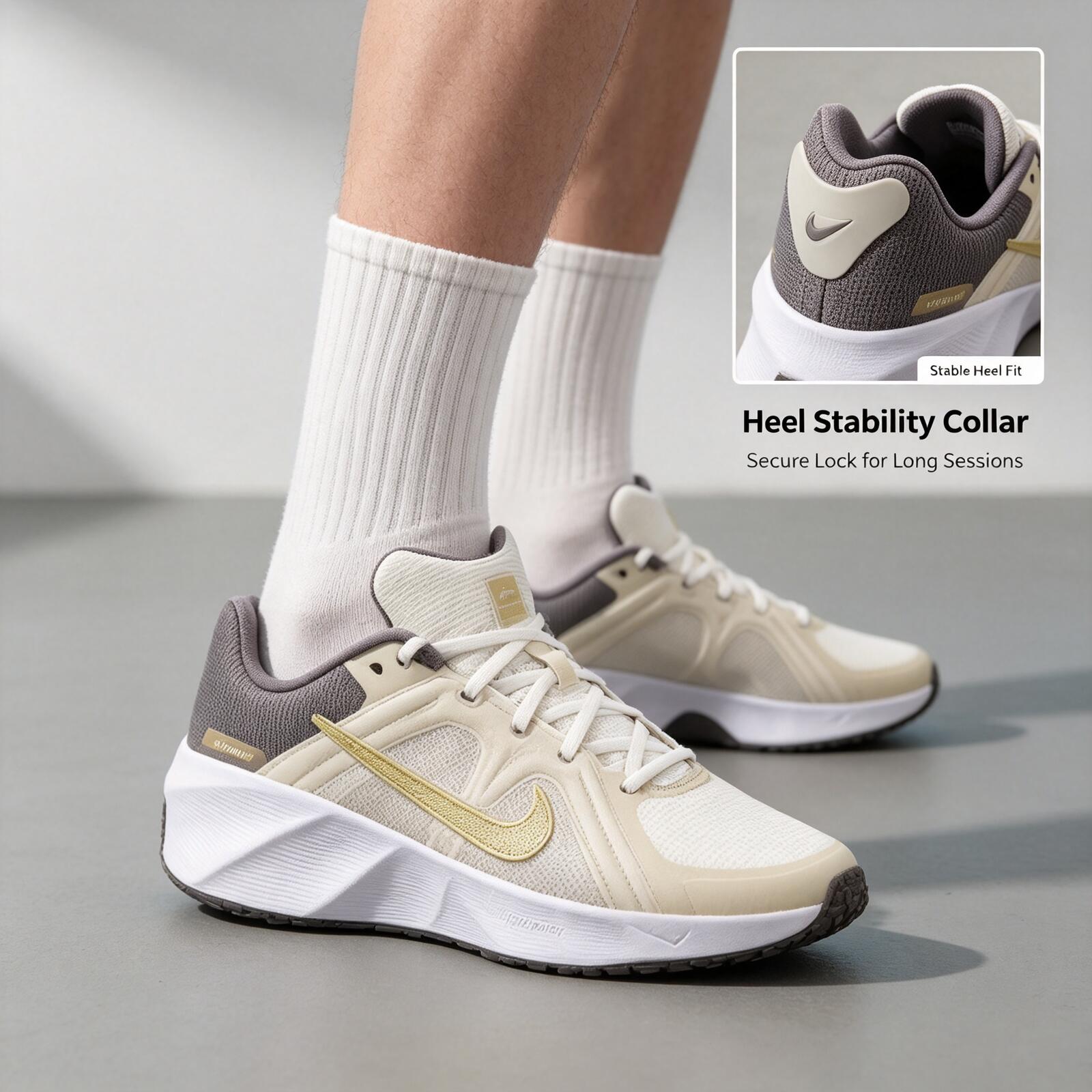 Nike Men's White Gray Gold Tra - đánh giá và giá Women Shoes Zoom