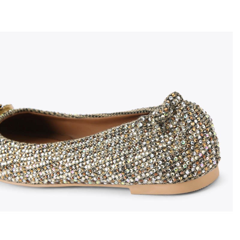Luxury Full-diamond Shallow-cu - đánh giá và giá Ballet Flat Women