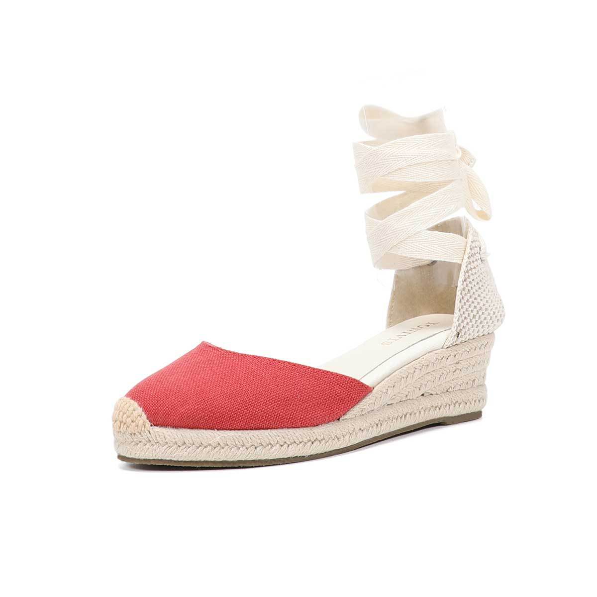 Women Wedge Espadrilles Lace U - đánh giá và giá Espadrille Wedge Shoes