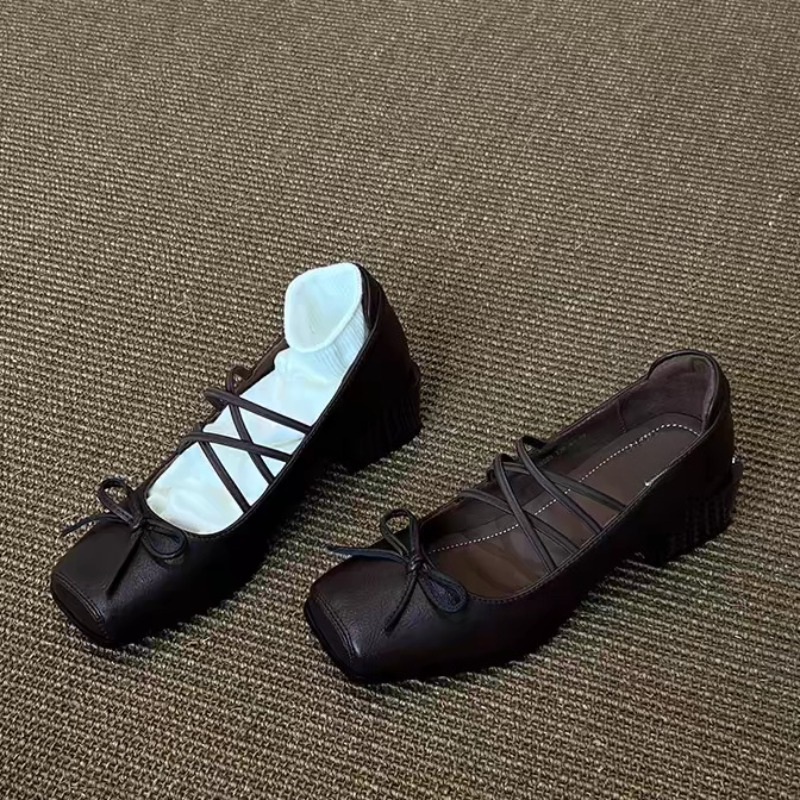 Single Shoes Fashion New Squar - đánh giá và giá Women'S Shoes Size 12