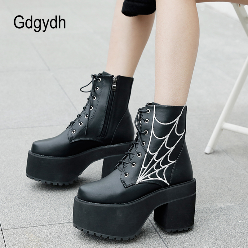 Gdgydh Thời Trang Cobweb Gothi - đánh giá và giá Women'S Shoes In The 90S