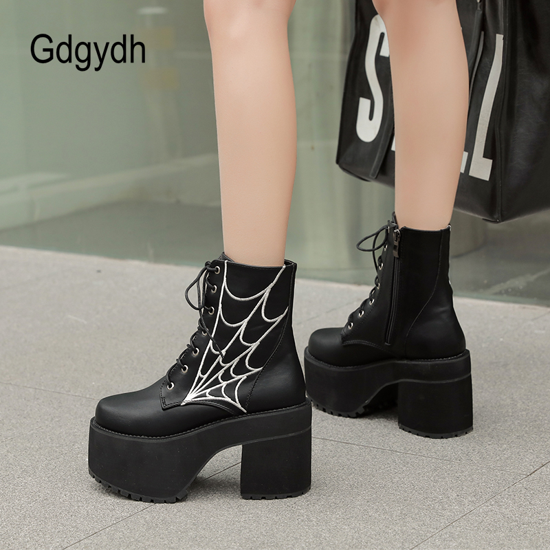 Gdgydh Thời Trang Cobweb Gothi - đánh giá và giá Women'S Shoes In The 90S