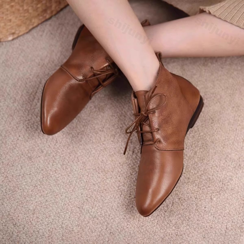 Women Short Boots 2025 Leather - đánh giá và giá Women'S Shoes Trending 2025