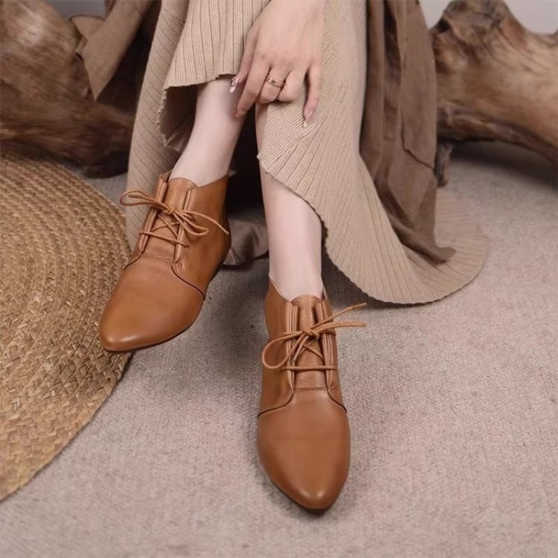 Women Short Boots 2025 Leather - đánh giá và giá Women'S Shoes Trending 2025