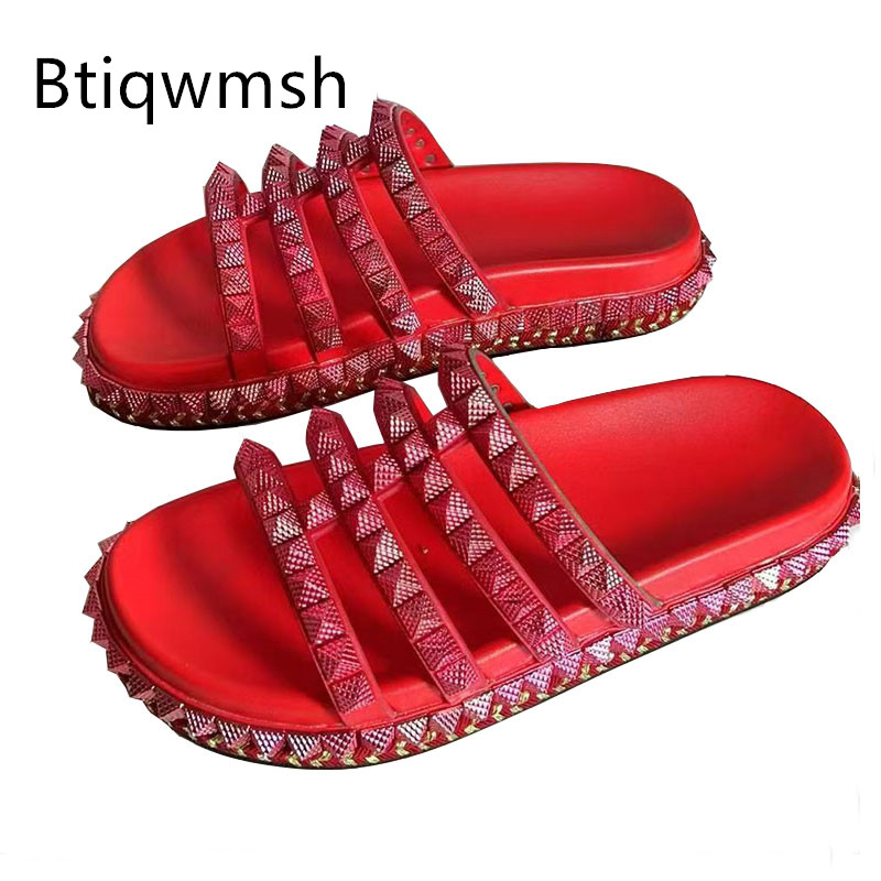 Red Rivet Studded Gladiator Sa - đánh giá và giá Women'S Shoes Red Bottoms