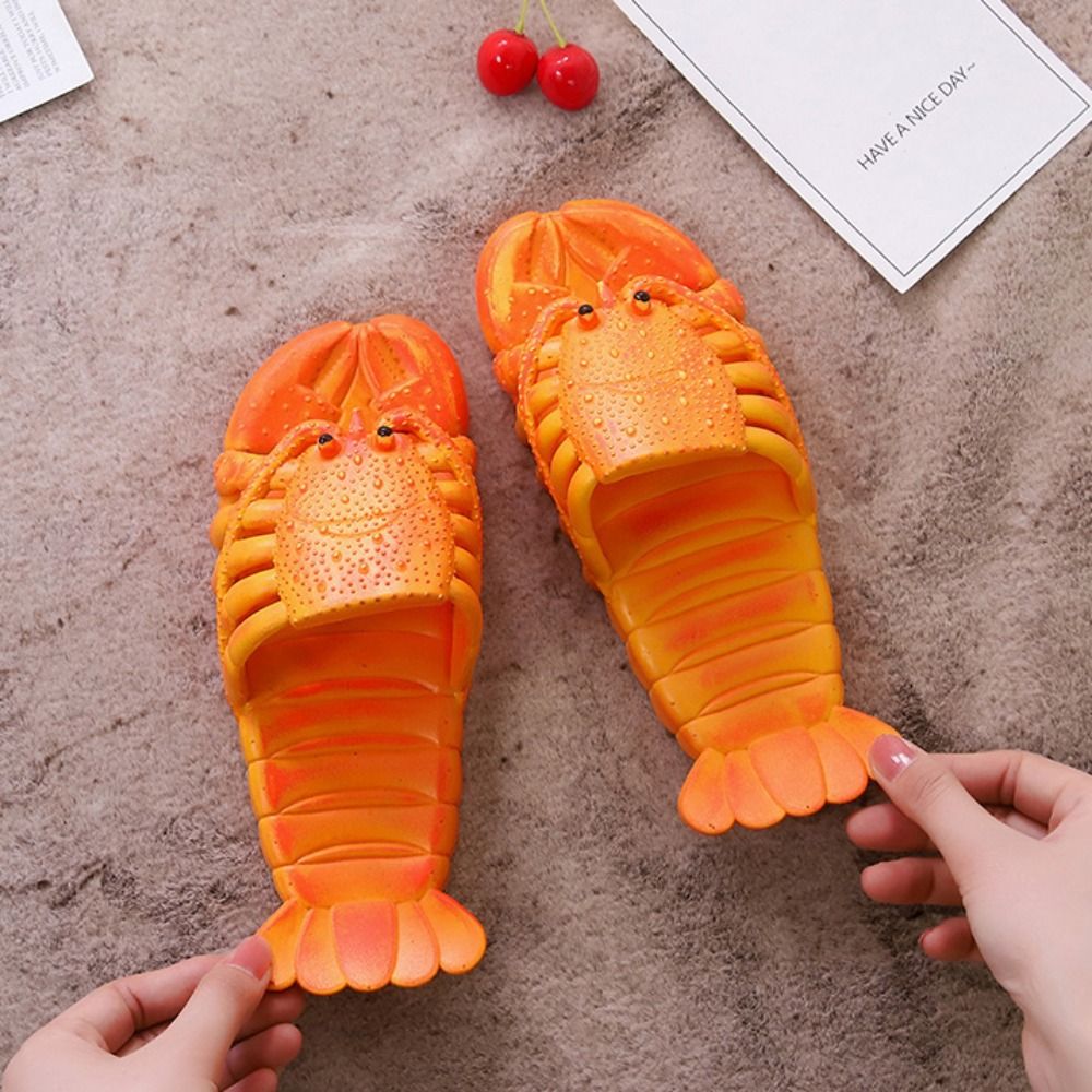 Unique Cartoon Lobster Slipper - đánh giá và giá Mule Slip On