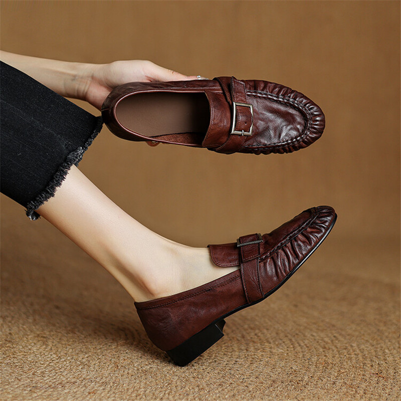 New Autumn Genuine Leather Wom - đánh giá và giá Women'S Shoes Popular