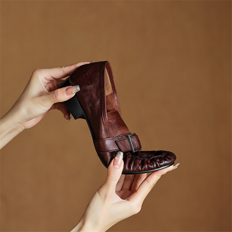 New Autumn Genuine Leather Wom - đánh giá và giá Women'S Shoes Popular