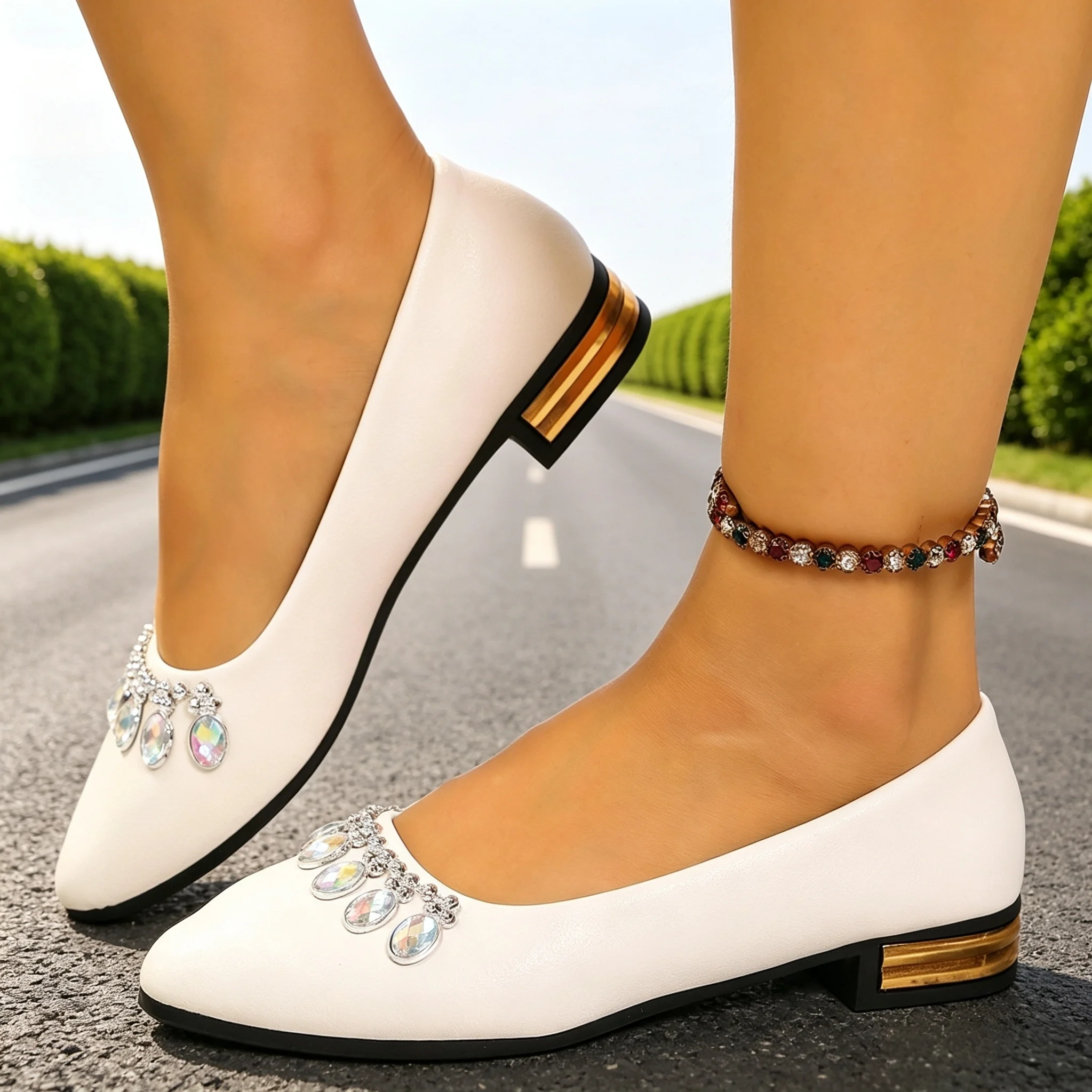 Women Flats Pointed Toe Ballet - đánh giá và giá Ballet Flat Women