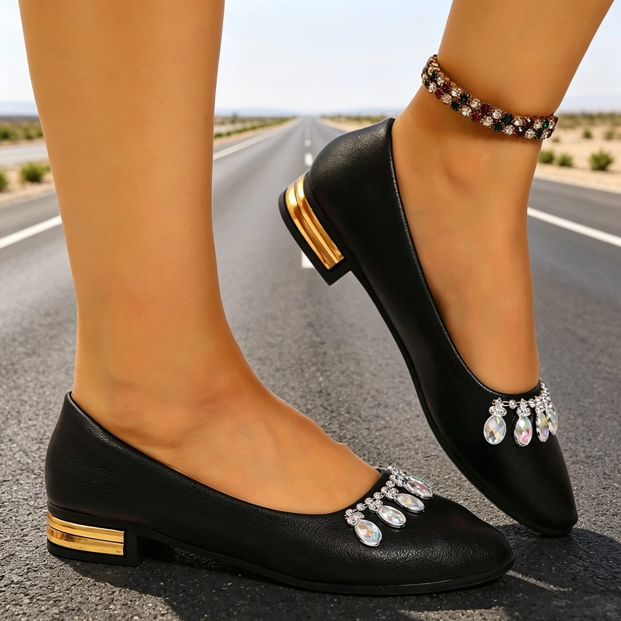 Women Flats Pointed Toe Ballet - đánh giá và giá Ballet Flat Women