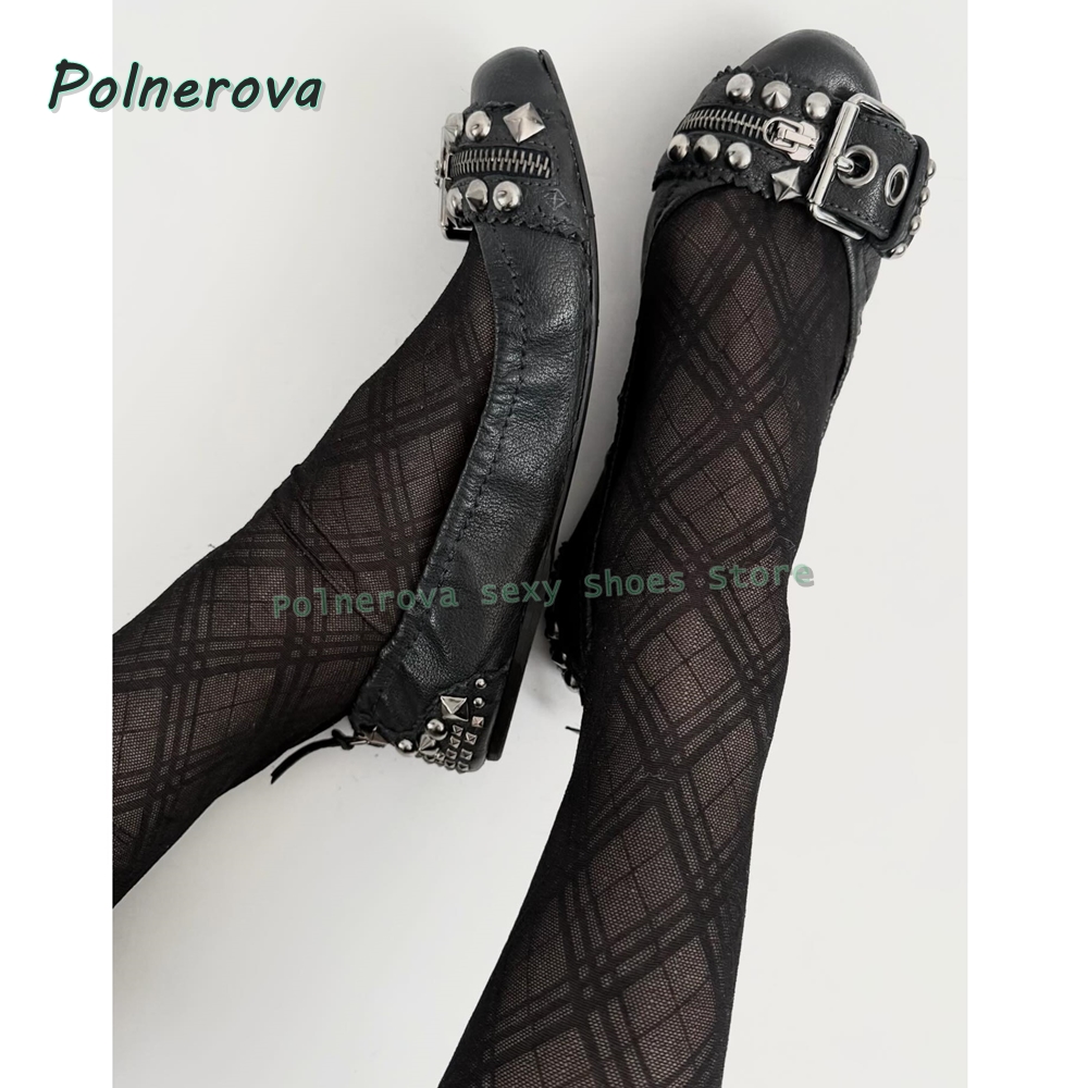 Rivet Belt Buckle Mary Jane Sh - đánh giá và giá Women'S Shoes Popular