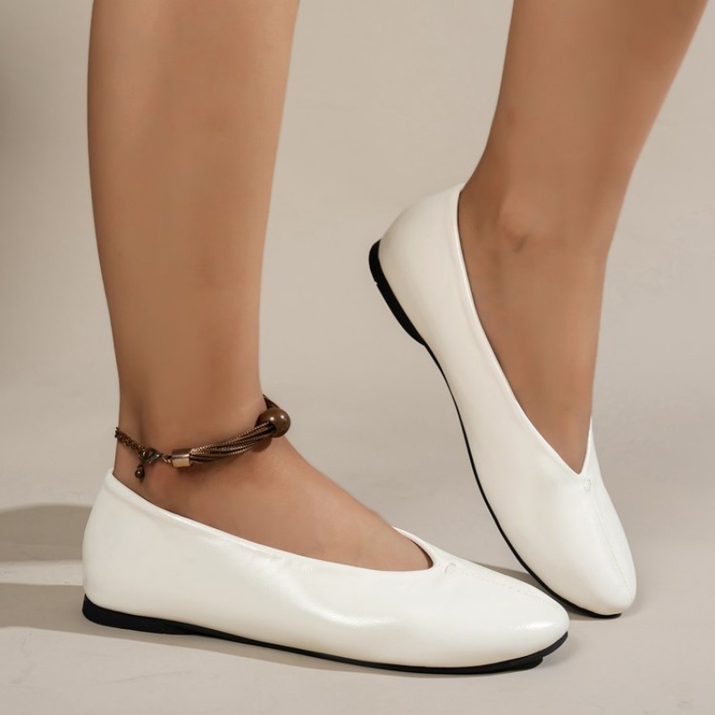 Comfort Round Toe Shallow Shoe - đánh giá và giá Ballet Flat Women