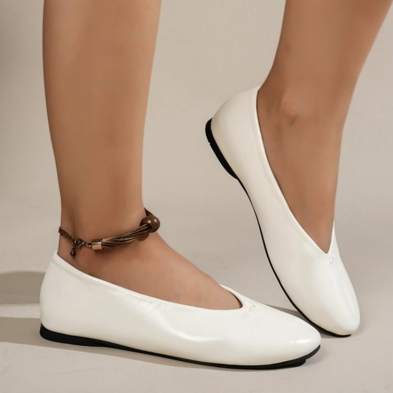 Comfort Round Toe Shallow Shoe - đánh giá và giá Ballet Flat Women