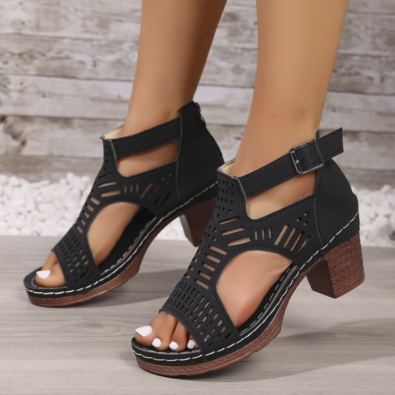 Roman Style Women'S Sandals Br - đánh giá và giá Cork Wedge Sandal