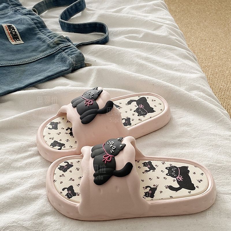 Printting Cute Bear Women Slip - đánh giá và giá Women Shoes Size To Men