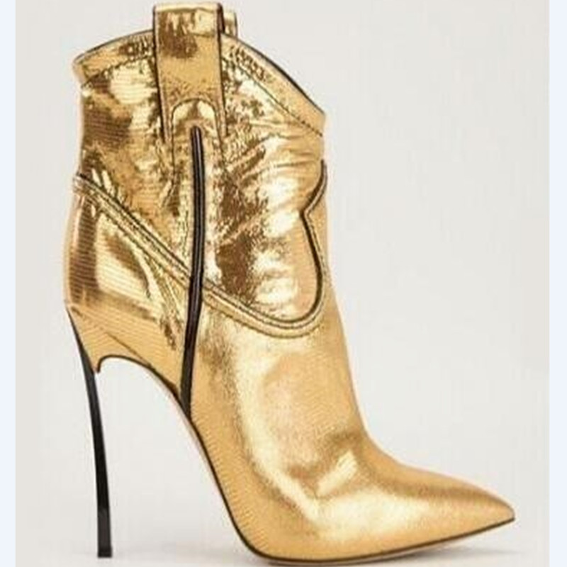 Silver Gold Patent Leather Bla - đánh giá và giá Women'S Shoes Size 12