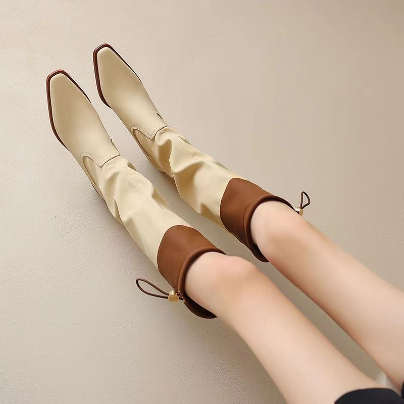 Apricot Square Toe Women's Lon - đánh giá và giá Women'S Shoes Trending 2025