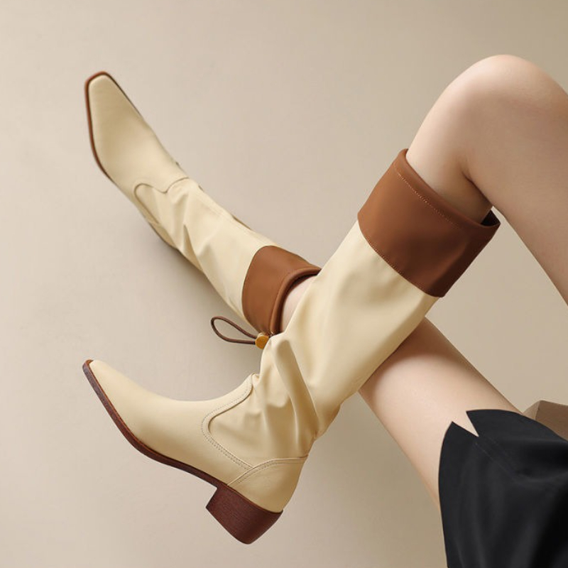 Apricot Square Toe Women's Lon - đánh giá và giá Women'S Shoes Trending 2025