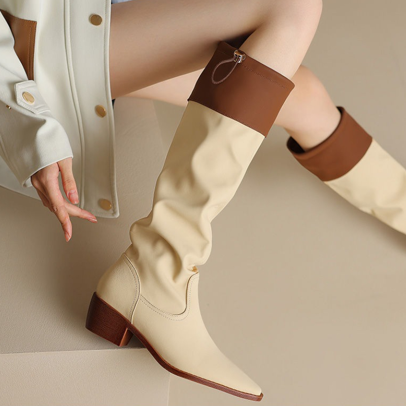 Apricot Square Toe Women's Lon - đánh giá và giá Women'S Shoes Trending 2025