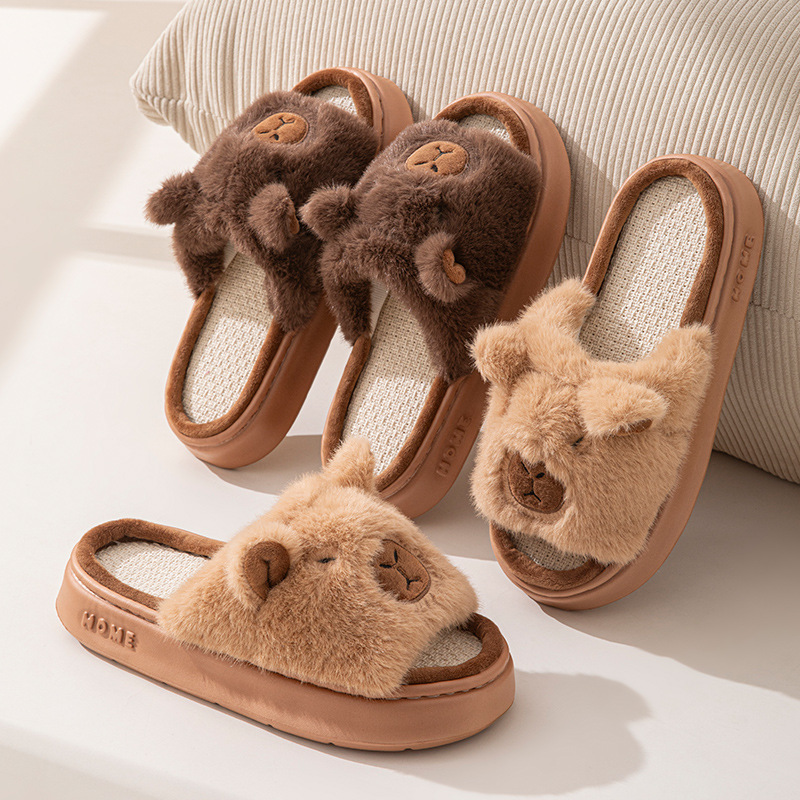 Hemp Cartoon Women's Slippers  - đánh giá và giá Women'S Shoes Popular