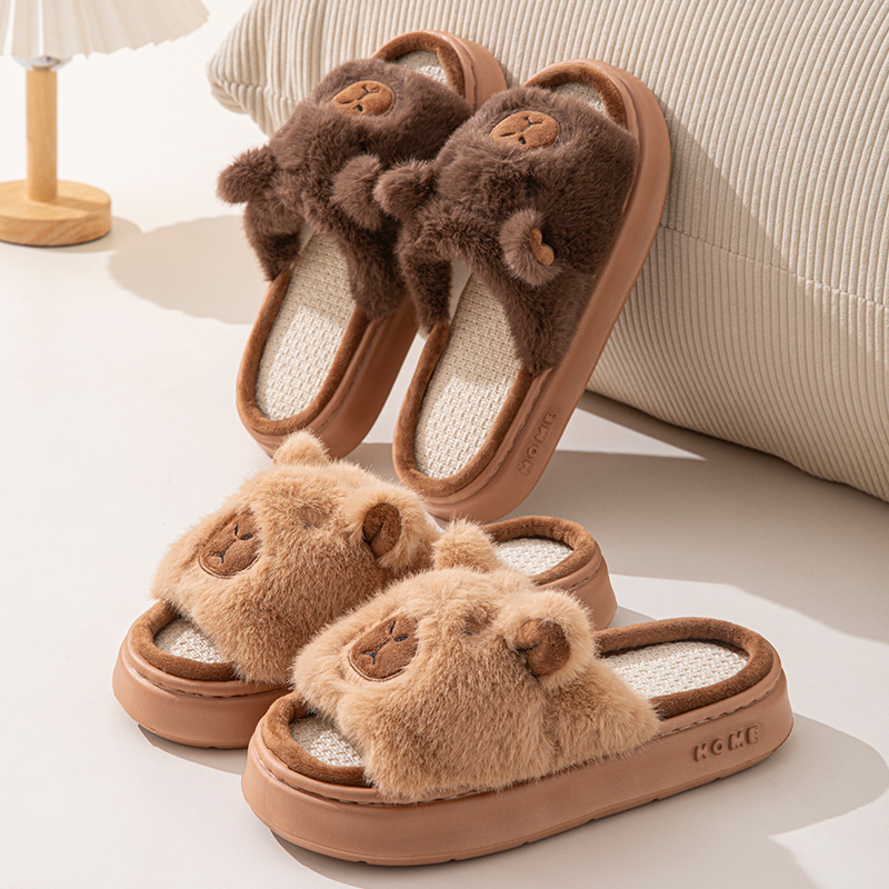 Hemp Cartoon Women's Slippers  - đánh giá và giá Women'S Shoes Popular