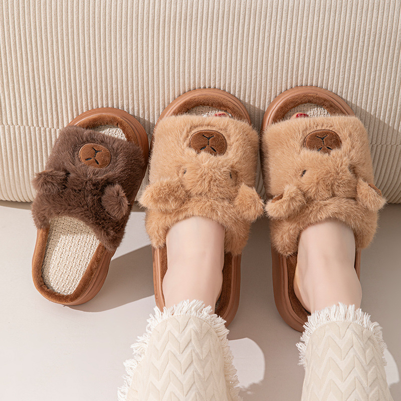 Hemp Cartoon Women's Slippers  - đánh giá và giá Women'S Shoes Popular