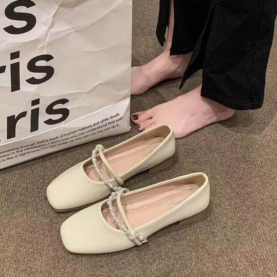 New Elegant French Flat Shoes  - đánh giá và giá Shoes For Women Flats
