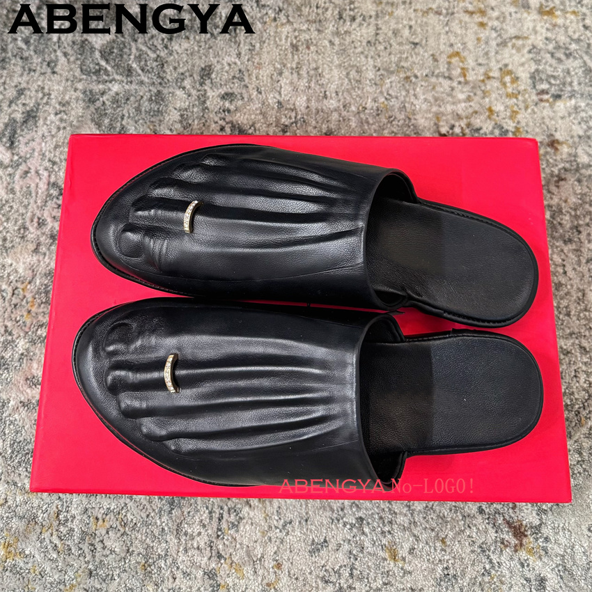 Black Real Leather Wrap Toe lo - đánh giá và giá Women'S Shoes Loafers Black
