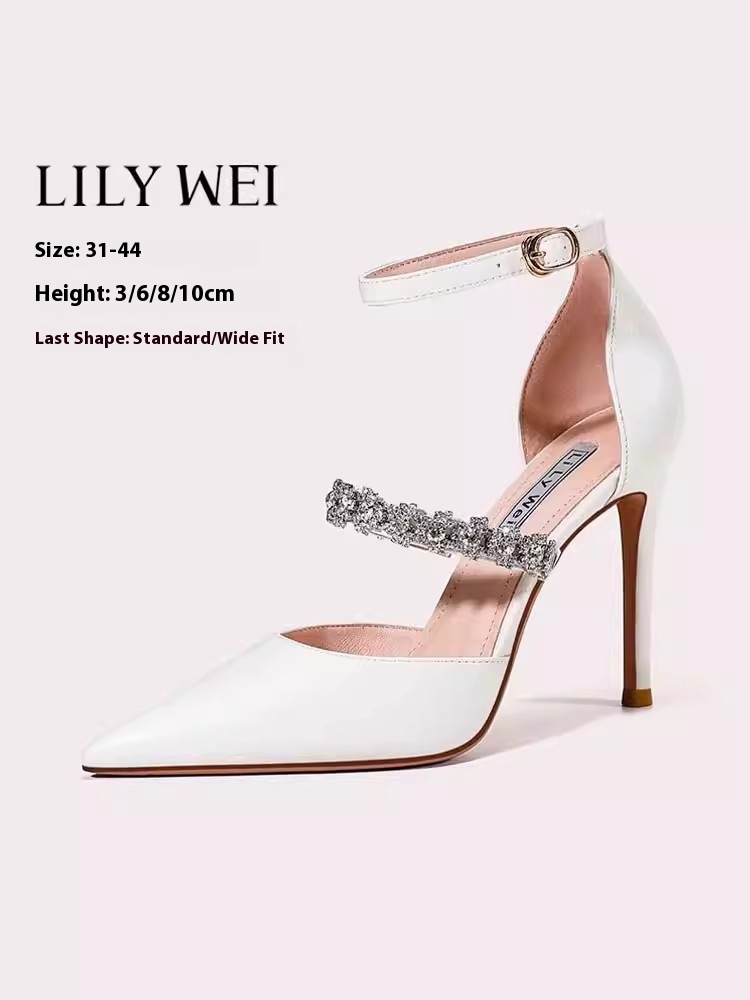 Low-heeled thin high-heeled we - đánh giá và giá Wide Fit Heels
