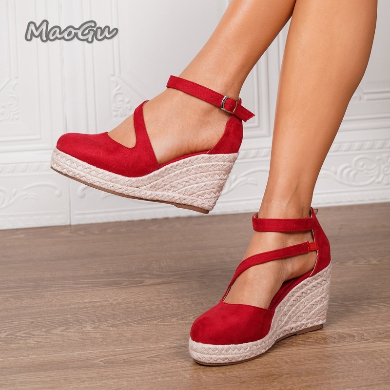 34-43Size Women's Espadrille W - đánh giá và giá Espadrille Wedge Shoes