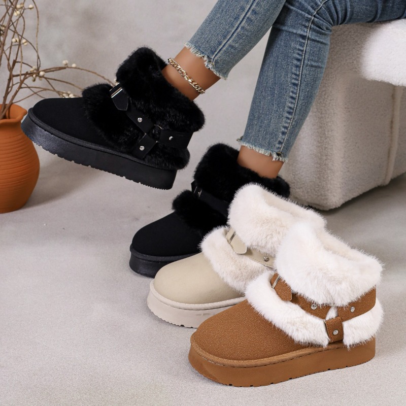 Plush Snow Boots Women's 2026  - đánh giá và giá Women'S Shoes Size 12