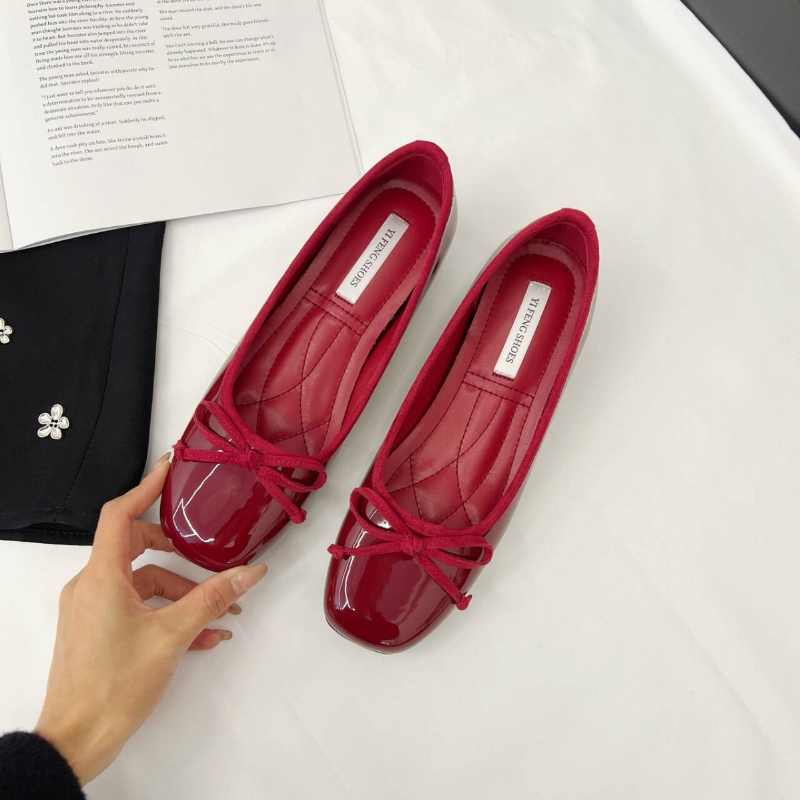 Shallow Female Soft Round Ladi - đánh giá và giá Shoes For Women Flats